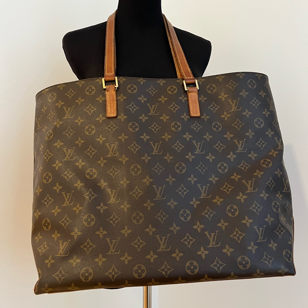 Louis Vuitton Vintage Brown Monogram Alto Cabas Tote Bag